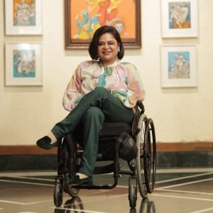 Sminu Jindal - Managing Director, Photograph of Jindal SAW Ltd | Founder-Chairperson Svayam